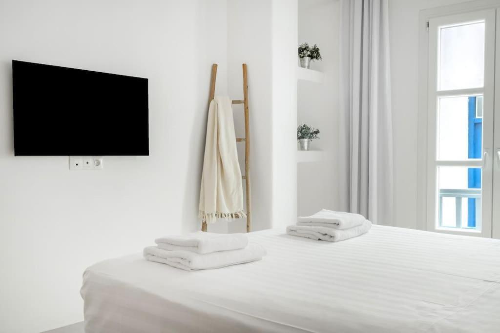 Luxury Apartment Center Of Mykonos Town - Sleeps 4 Esterno foto